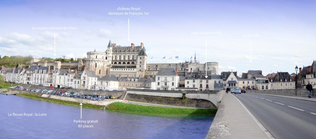 Appartement De Charme Climatise Pour 6 A 8 Pers Amboise Oda fotoğraf